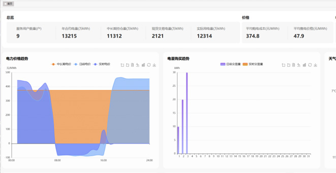 濱州新(xin)能(néng)源售電(dian)交易輔助決策項(xiang)目(mu)