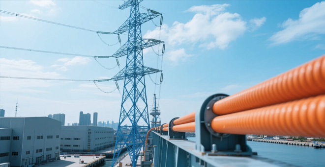 威海港高(gao)壓岸電(dian)項(xiang)目(mu)